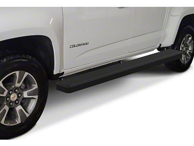6-Inch Wheel-to-Wheel Running Boards; Black (15-25 Canyon Crew Cab w/ 5-Foot Short Box)