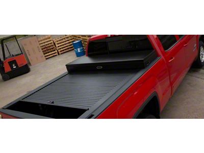 Truck Covers USA American Work Tool Box Hard Retractable Tonneau Cover (15-22 Canyon)