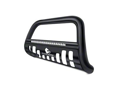 Beacon Bull Bar with Skid Plate; Black (15-22 Canyon)