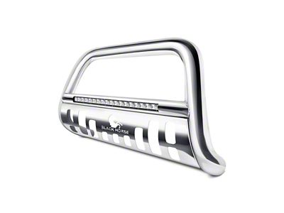 Beacon Bull Bar with Skid Plate; Stainless Steel (15-24 Canyon)