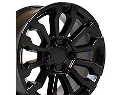 CV35 Black 6-Lug Wheel; 18x8.5; 24mm Offset (23-25 Canyon)