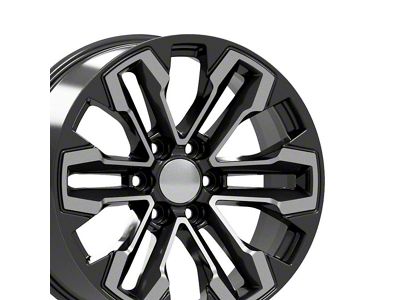 CV69 Gloss Black 6-Lug Wheel; 20x9; 26mm Offset (23-25 Canyon)