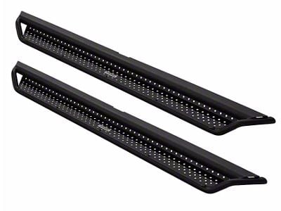 Go Rhino Dominator Xtreme D1 Side Step Bars; Textured Black (15-22 Canyon Extended Cab)