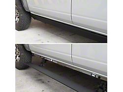 Go Rhino E-BOARD E1 Electric Running Boards; Textured Black (15-22 Canyon Crew Cab)