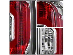Factory Style Tail Light; Chrome Housing; Red/Clear Lens; Passenger Side (15-22 Canyon)