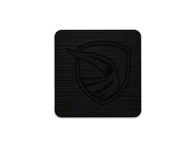 Foam Cup Holder Inserts; Black/Black (23-25 Canyon)