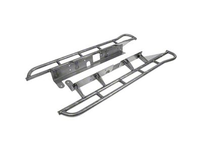 HD Rock Sliders; Black (15-22 Canyon Crew Cab w/ 5-Foot Short Box)