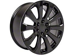High Country Style Black 6-Lug Wheel; 22x9; 28mm Offset (23-26 Canyon)