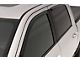 In-Channel Ventvisor Window Deflectors; Front and Rear; Dark Smoke (15-22 Canyon Crew Cab)