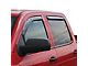 In-Channel Window Deflectors; Front and Rear; Matte Black (15-22 Canyon Crew Cab)