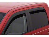 Low Profile Ventvisor Window Deflectors; Front and Rear; Dark Smoke (15-22 Canyon Crew Cab)