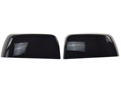 Mirror Covers; Gloss Black (15-22 Canyon)