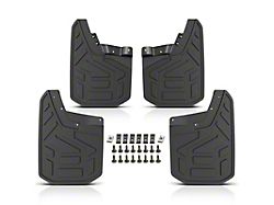 Mud Flap Splash Guards; Front and Rear (23-24 Canyon AT4, Denali, Elevation)