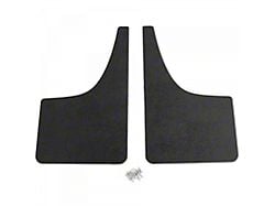 Mud Flaps; Rear; Matte Black Vinyl (18-25 Canyon)