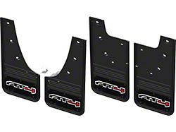 No-Drill Mud Flaps with AT4 Logo; Front and Rear (23-26 Canyon, Excluding AT4X w/ AEV Package)