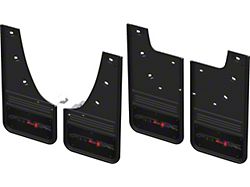 No-Drill Mud Flaps with Black Anodized AT4X Logo; Front and Rear (23-26 Canyon AT4X)