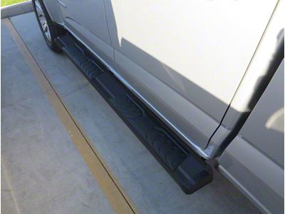 OE Style Running Boards; Black (15-22 Canyon Crew Cab)