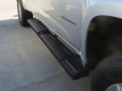 OE Style Running Boards; Black (15-22 Canyon Extended Cab)