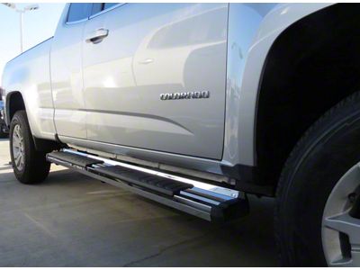 OE Style Running Boards; Polished (15-22 Canyon Extended Cab)