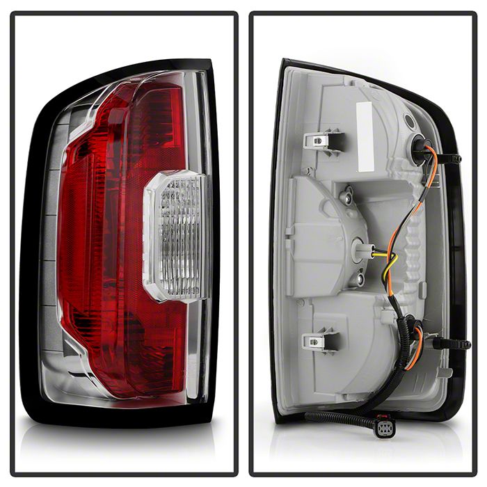 シボレー GMC コロラド キャニオン 純正テール Canyon OEM Style Tail Light; Chrome Housing; Red/Clear Lens