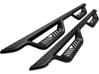 Westin Outlaw Drop Nerf Side Step Bars; Textured Black (15-22 Canyon Crew Cab)