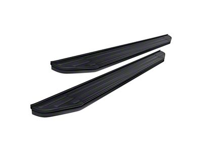 Peerless Running Boards; Black (15-22 Canyon Extended Cab)
