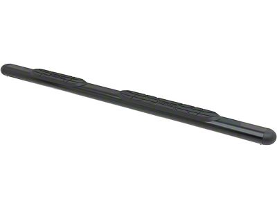 Premier 4 Oval Nerf Side Step Bars without Mounting Kit; Black (15-22 Canyon Crew Cab)