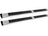 Premier 6 Oval Nerf Side Step Bars without Mounting Kit; Stainless Steel (15-22 Canyon Crew Cab)
