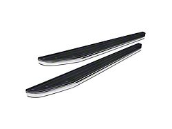 Premium Running Boards; Black with Stainless Steel Trim (15-25 Canyon Crew Cab)