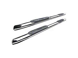 Pro Traxx 4-Inch Oval Side Step Bars; Stainless Steel (15-22 Canyon Crew Cab)