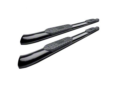 Westin Pro Traxx 5-Inch Oval Side Step Bars; Black (15-22 Canyon Crew Cab)