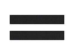 Rear Door Sill Protection Overlays; Textured Black (15-22 Canyon Crew Cab)
