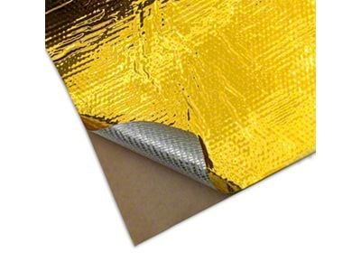 Reflect-A-GOLD Heat Reflective Sheet; 12-Inch x 24-Inch (Universal; Some Adaptation May Be Required)
