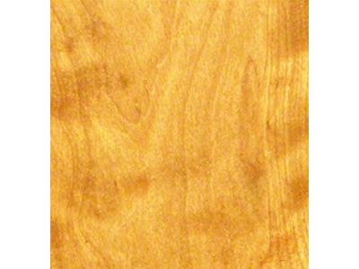 RETROLINER Real Wood Bed Liner; Flamed Birch Wood; HydroSatin Finish; Mild Steel Punched Bed Strips (15-22 Canyon w/ 6-Foot Long Box)