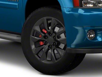 RST Style Black 6-Lug Wheel; 20x9; 28mm Offset (23-25 Canyon)