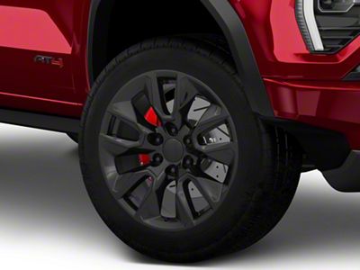 RST Style Black 6-Lug Wheel; 20x9; 28mm Offset (23-25 Canyon)