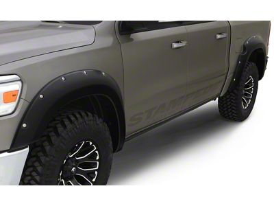 Ruff Riderz Fender Flares; Smooth Black (15-22 Canyon w/ 5-Foot Short Box)