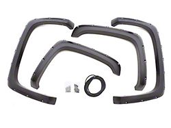 RX-Rivet Style Fender Flares; Front and Rear; Smooth (15-20 Canyon w/ 5-Foot Short Box)
