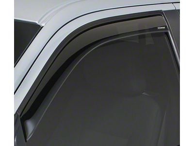 Snap-Inz In-Channel Sidewind Deflectors; Front Only; Smoke (15-22 Canyon)