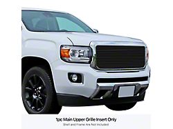 Stainless Steel Billet Upper Grille; Black (15-20 Canyon)