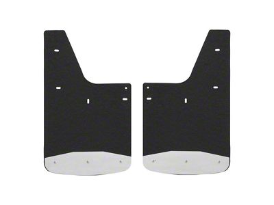 Textured Rubber Mud Guards; Front or Rear; 12-Inch x 20-Inch (15-22 Canyon)