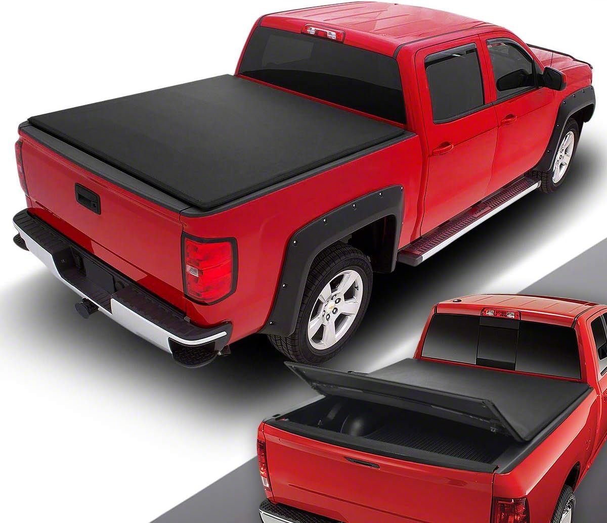 Canyon Tri-Fold Soft Tonneau Cover (15-22 Canyon w/ 5-Foot Short