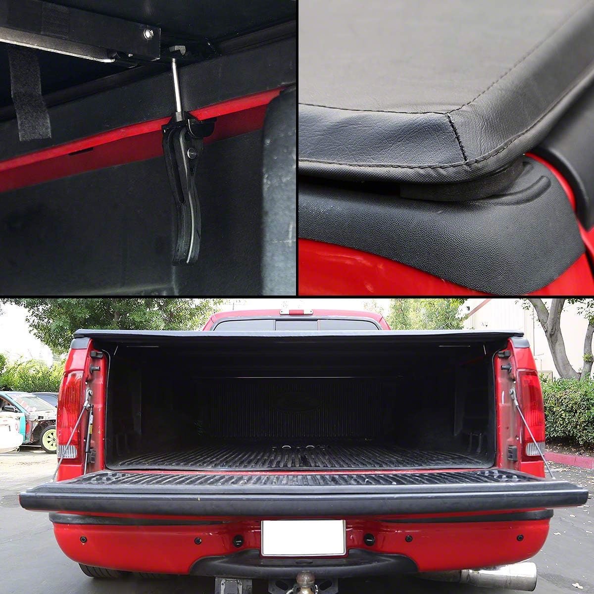 Canyon Tri-Fold Soft Tonneau Cover (15-22 Canyon w/ 5-Foot Short