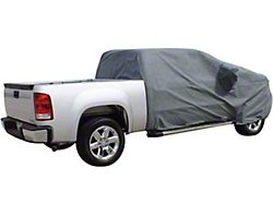 Universal Easyfit Truck Cab Cover; Gray (15-22 Canyon Extended Cab)