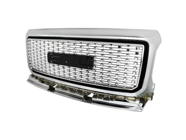 Upper Replacement Grille; Chrome (15-18 Canyon)