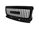 Upper Replacement Grille; Gloss Black (15-18 Canyon)