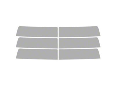 Window Tint Pre-Cut Kit; Windshield Eyebrow; 25% Medium (15-22 Canyon Crew Cab)