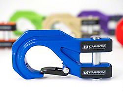 Carbon Offroad MegaPro Winch Hook; Blue 