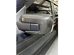 Carbonaddons Side Mirror Covers; Carbon Fiber (21-26 F-150 w/o Towing Mirrors)