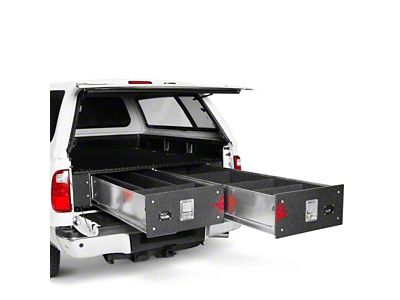 CargoEase 1-Drawer Base Locker; 9-Inch (97-25 F-150 Styleside w/ 6-1/2-Foot Bed)